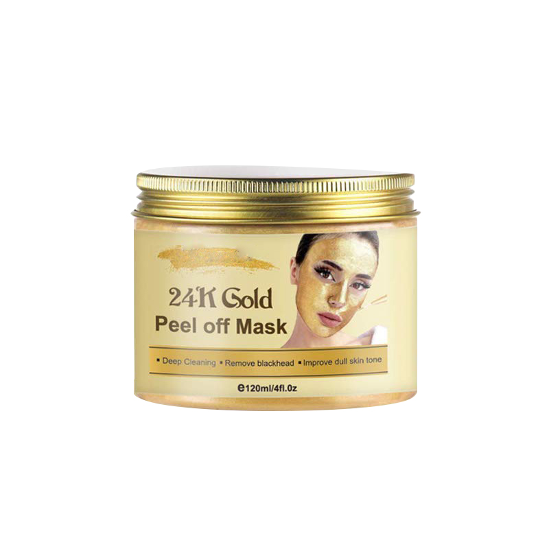 Maschera staccabile in oro 24k